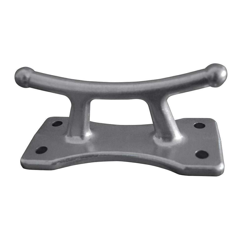 Dock Edge Classic Cleat - Aluminum Polished - 6-1/2" — marine cleats