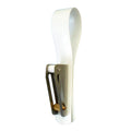 Dock Edge Fender Holder w/Adjuster - White — marine fender accessories