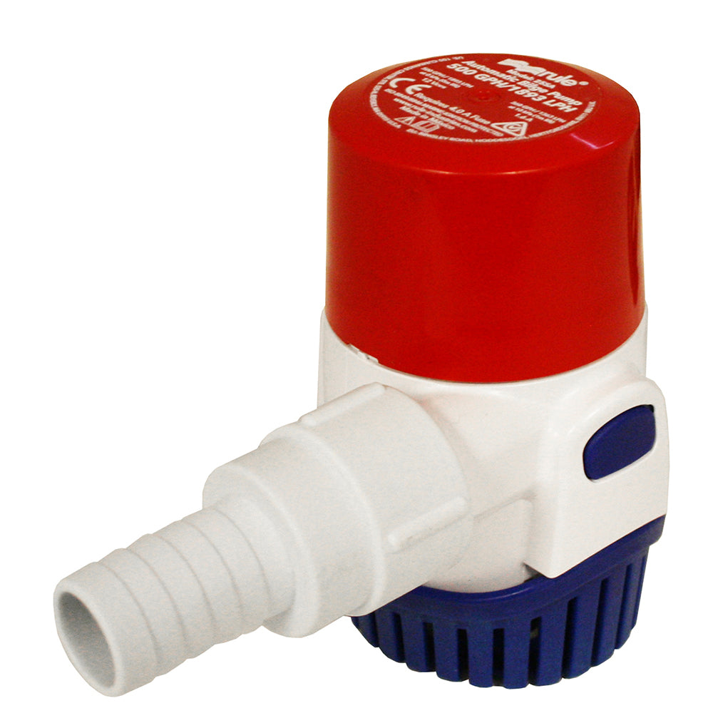 Rule 500GPH Electronic Sensing Bilge Pump - 24V — marine bilge pumps
