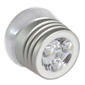 Lumitec Zephyr LED Spreader/Deck Light - Brushed White Base - White Non-Dimming — marine flood/spreader lights