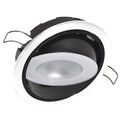 Lumitec Mirage Positionable Down Light - Warm White Non-Dimming - Hi CRI - White Bezel — marine dome/down lights