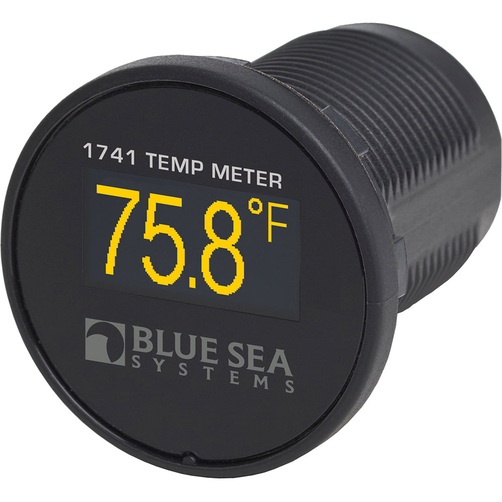 Blue Sea Systems Blue Sea 1741 Mini OLED Temperature Meter — marine meters & monitoring