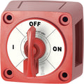Blue Sea Systems Blue Sea 6004 Single Circuit ON-OFF w/Locking Key - Red — marine battery management