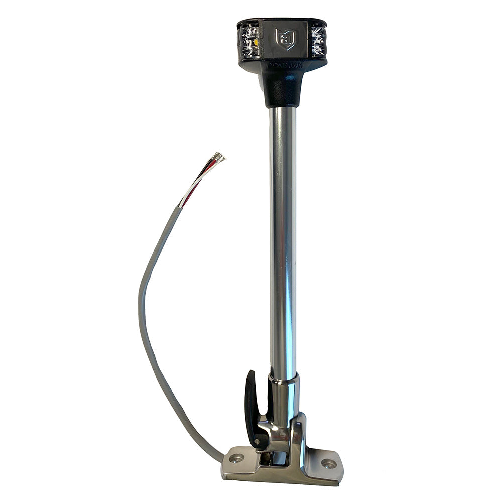 Attwood Marine Attwood LightArmor Fold-Down Anchor/Masthead Light - 12" - 12V — marine navigation lights