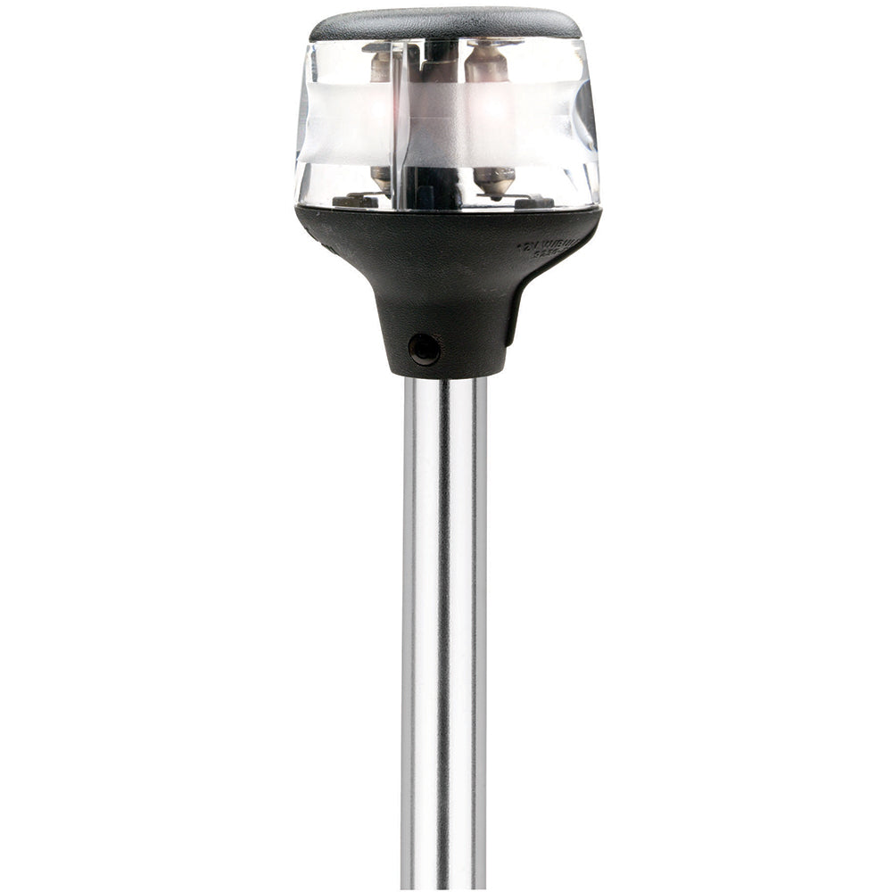 Attwood Marine Attwood Fold-Down Incandescent Anchor/Masthead Light - 20" Horizontal Composite Base - 12V — marine navigation lights