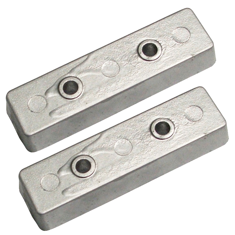 Tecnoseal TEC-BNT Bennett Trim Tab Anode - Zinc - Pair — marine anodes