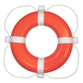 Taylor Made Foam Ring Buoy - 20" - Orange w/White Grab Line — marine personal flotation devices