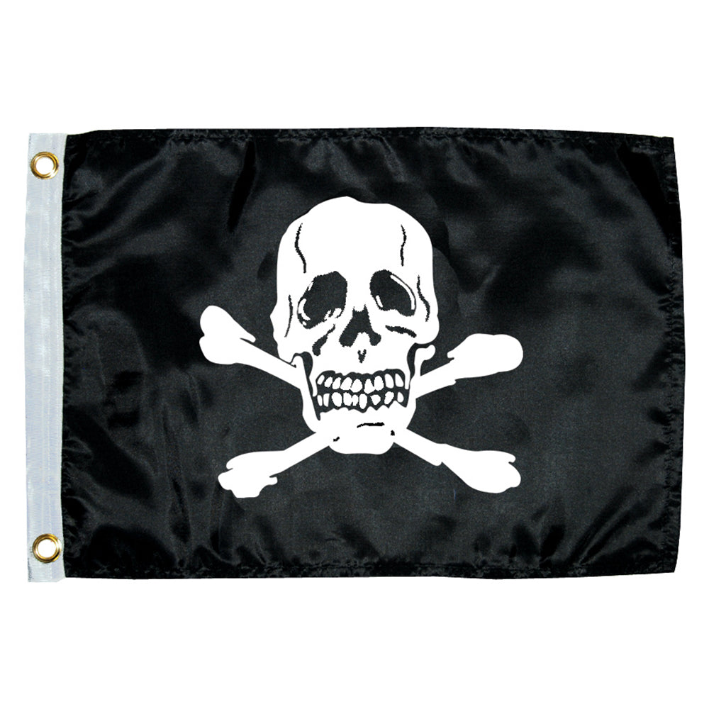 Taylor Made 12" x 18" Jolly Roger Novelty Flag — marine accessories