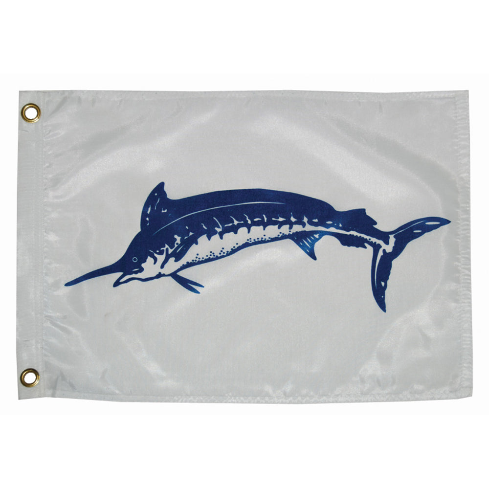 Taylor Made 12" x 18" Blue Marlin Flag — marine accessories