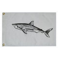 Taylor Made 12" x 18" Shark Flag — marine accessories