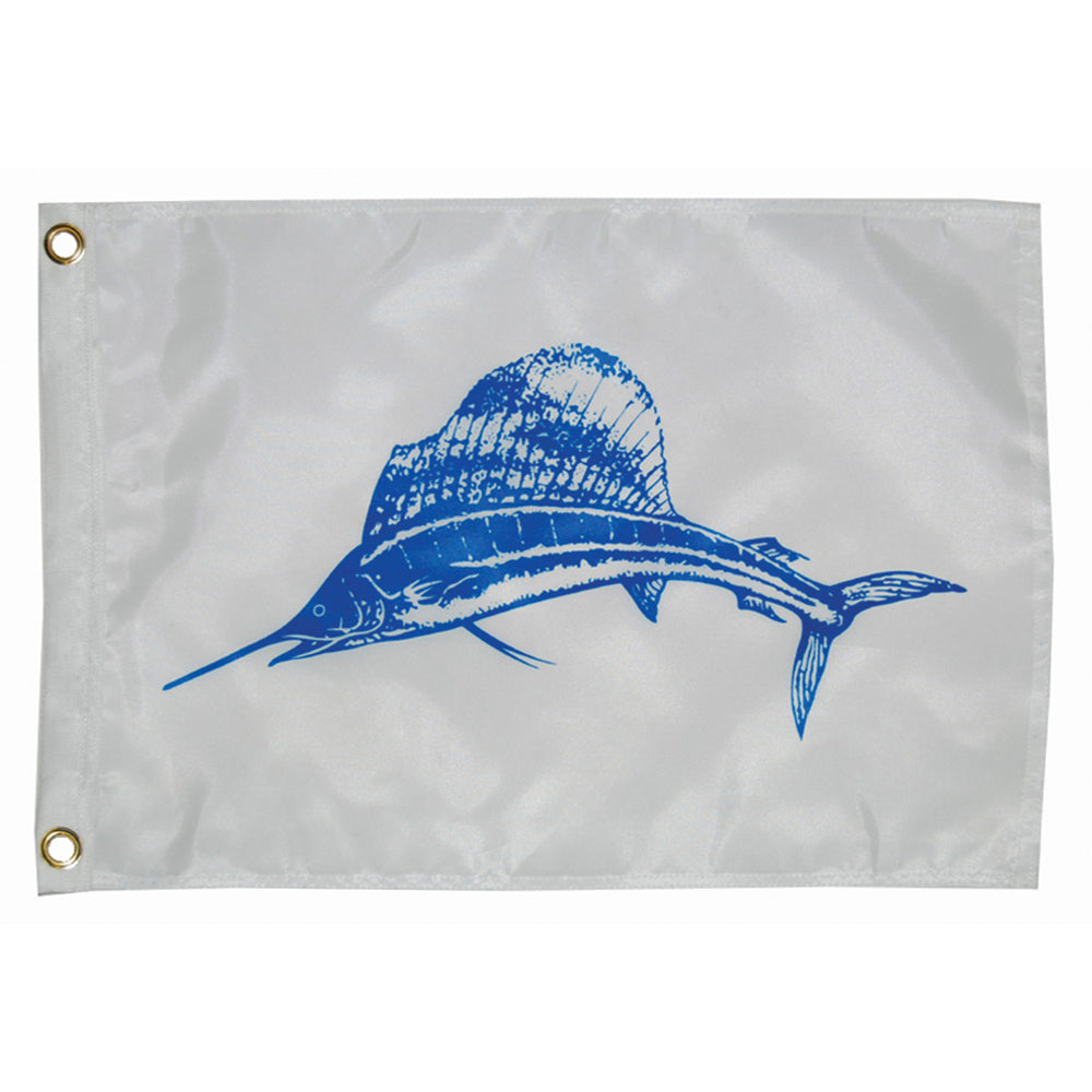 Taylor Made 12" x 18" Sailfish Flag — marine accessories