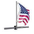 Taylor Made 7/8"-1-1/4" SS Rail Mount Pulpit Staff — marine accessories