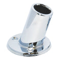 Taylor Made 1" Slanted Chrome Plated Flag Pole Socket — marine accessories