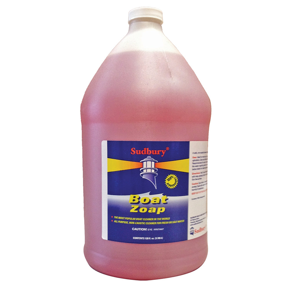 Sudbury Boat Zoap - Gallon — marine cleaning
