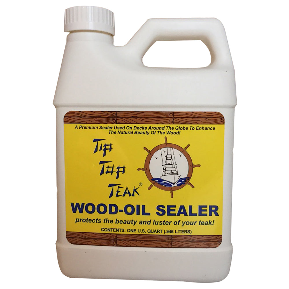 Tip Top Teak Wood Oil Sealer - Quart — marine teak