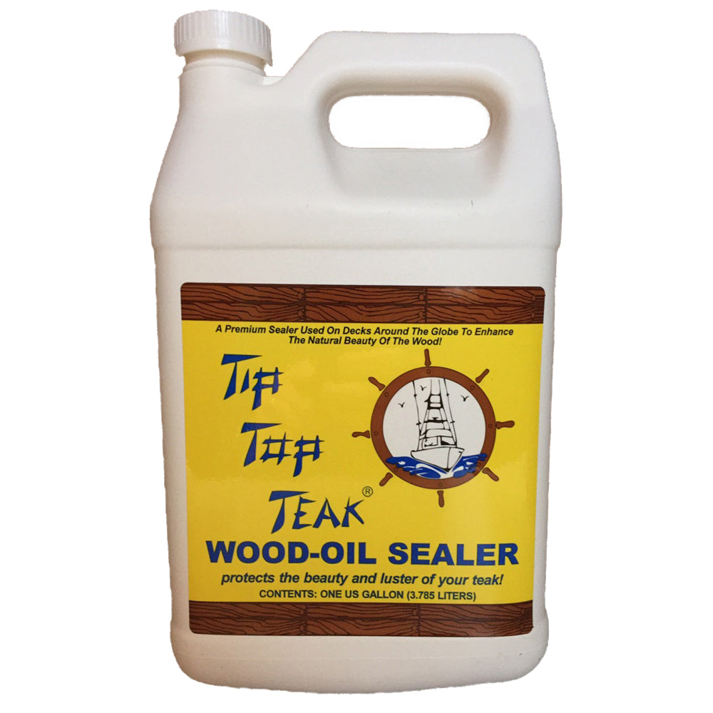 Tip Top Teak Wood Oil Sealer - Gallon — marine teak