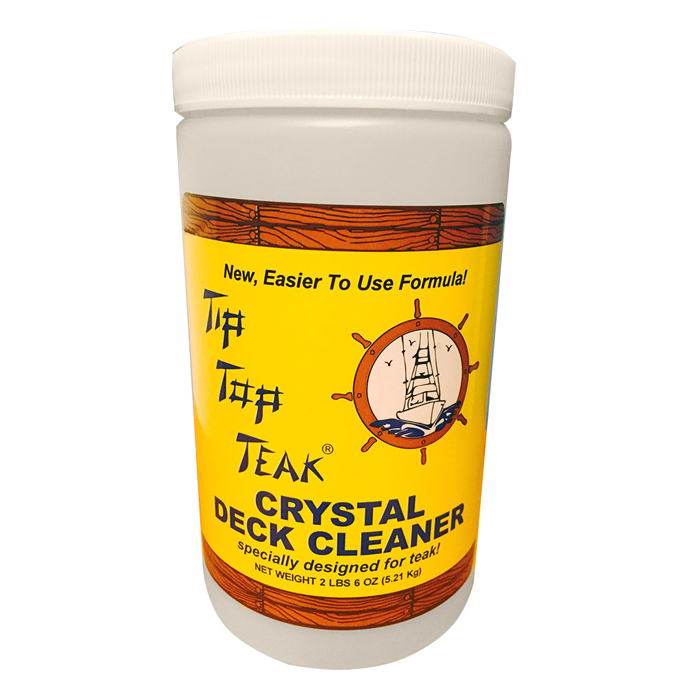 Tip Top Teak Crystal Deck Cleaner - Quart (2lbs 6oz) — marine cleaning