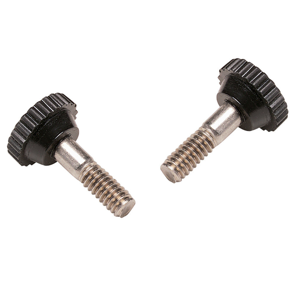 Taylor Made Bimini Hinge Thumb Screws Black - Pair — marine bimini top fittings