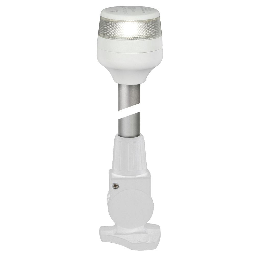 Hella Marine NaviLED 360 Compact All Round Lamp - 2nm - 40" Fold Down Base - White — marine navigation lights