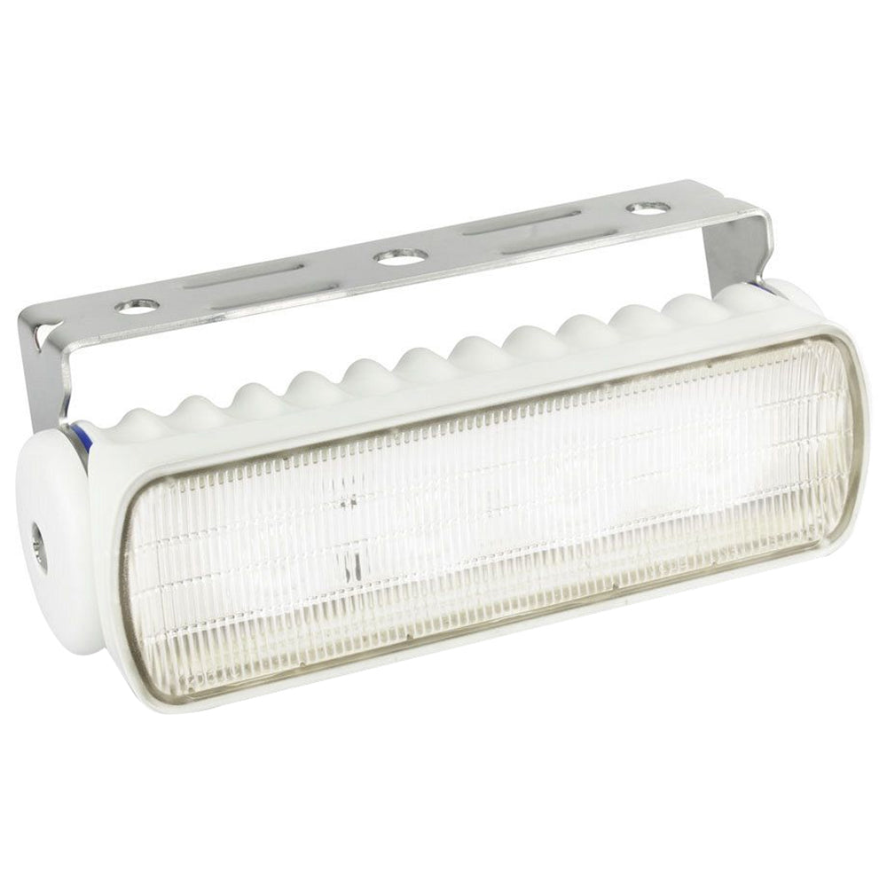 Hella Marine Sea Hawk-R LED Floodlight - White LED/White Housing — marine flood/spreader lights