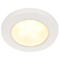 Hella Marine EuroLED 75 3" Round Screw Mount Down Light - Warm White LED - White Plastic Rim - 12V — marine dome/down lights