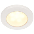 Hella Marine EuroLED 75 3" Round Screw Mount Down Light - Warm White LED - White Plastic Rim - 24V — marine dome/down lights