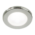 Hella Marine EuroLED 75 3" Round Screw Mount Down Light - White LED - Stainless Steel Rim - 24V — marine dome/down lights