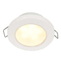 Hella Marine EuroLED 75 3" Round Spring Mount Down Light - Warm White LED - White Plastic Rim - 24V — marine dome/down lights