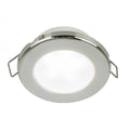 Hella Marine EuroLED 75 3" Round Spring Mount Down Light - White LED - Stainless Steel Rim - 12V — marine dome/down lights