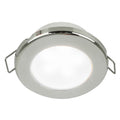 Hella Marine EuroLED 75 3" Round Spring Mount Down Light - White LED - Stainless Steel Rim - 24V — marine dome/down lights