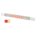 Hella Marine Surface Strip Light w/Switch - Warm White/Red LEDs - 12V — marine interior / courtesy light