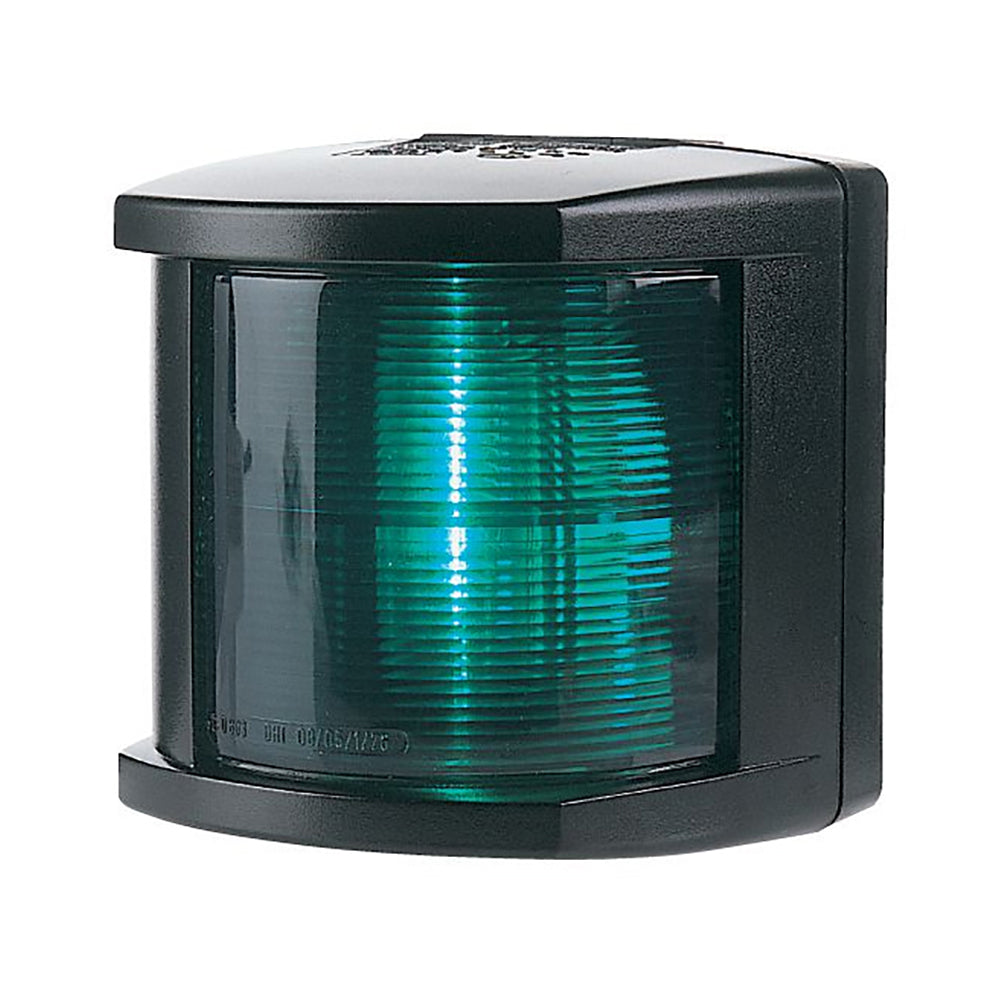 Hella Marine Starboard Navigation Light - Incandescent - 2nm - Black Housing - 12V — marine navigation lights