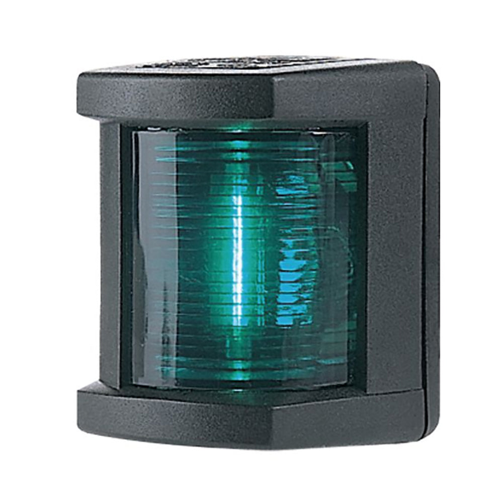 Hella Marine Starboard Navigation Lamp- Incandescent - 1nm - Black Housing - 12V — marine navigation lights