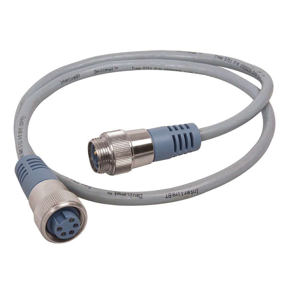 Maretron Mini Double Ended Cordset - Male to Female - 0.5M - Grey — marine nmea cables & sensors