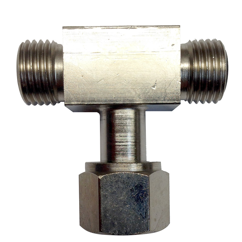 Uflex USA Uflex Powertech Bulkhead T-Fitting — marine steering systems