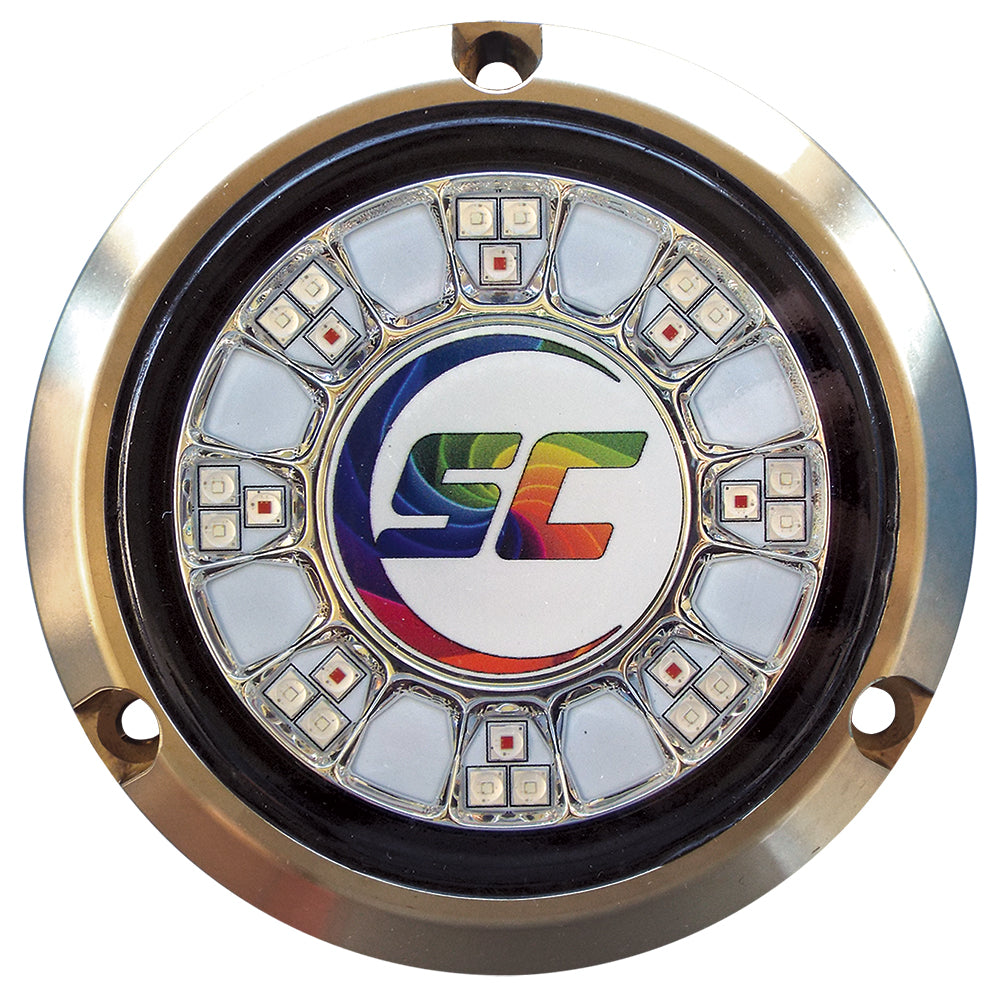 Shadow-Caster LED Lighting Shadow-Caster SCR-24 Bronze Underwater Light - 24 LEDs - Full Color Changing — marine underwater lighting
