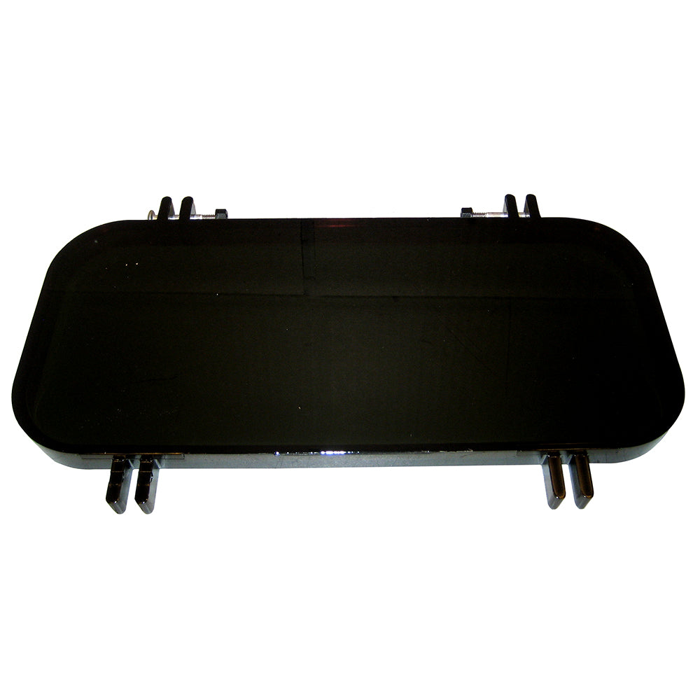 Beckson Marine Beckson Replacement Portlight Lens Only - 5" x 12" - Smoke — marine accessories
