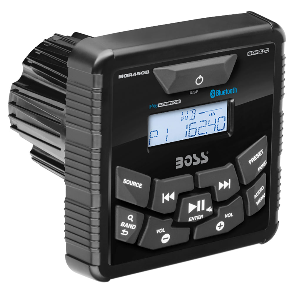 Boss Audio MGR450B Marine Stereo w/AM/FM/BT — marine stereos