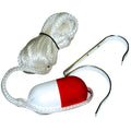 Taylor Made Ring Buoy Holder w/30' Heaving Line — marine buoys