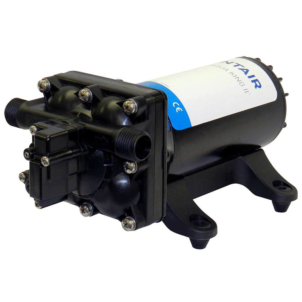 Shurflo by Pentair AQUA KING™ II Supreme 5.0 (24 VDC) Fresh Water Pump w/Strainer & Fittings — marine washdown / pressure pumps