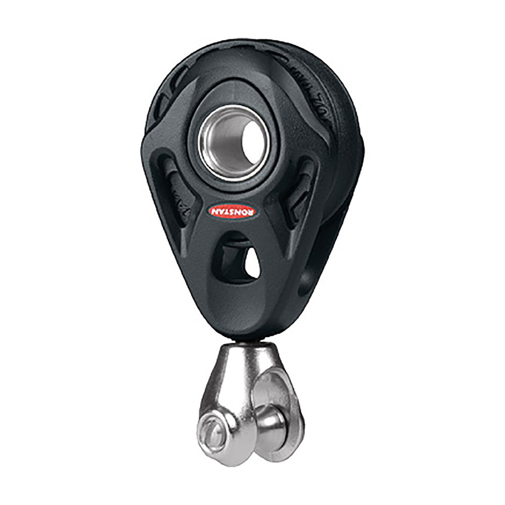 Ronstan Series 45 Core Block - Single/Swivel Haylard — marine blocks