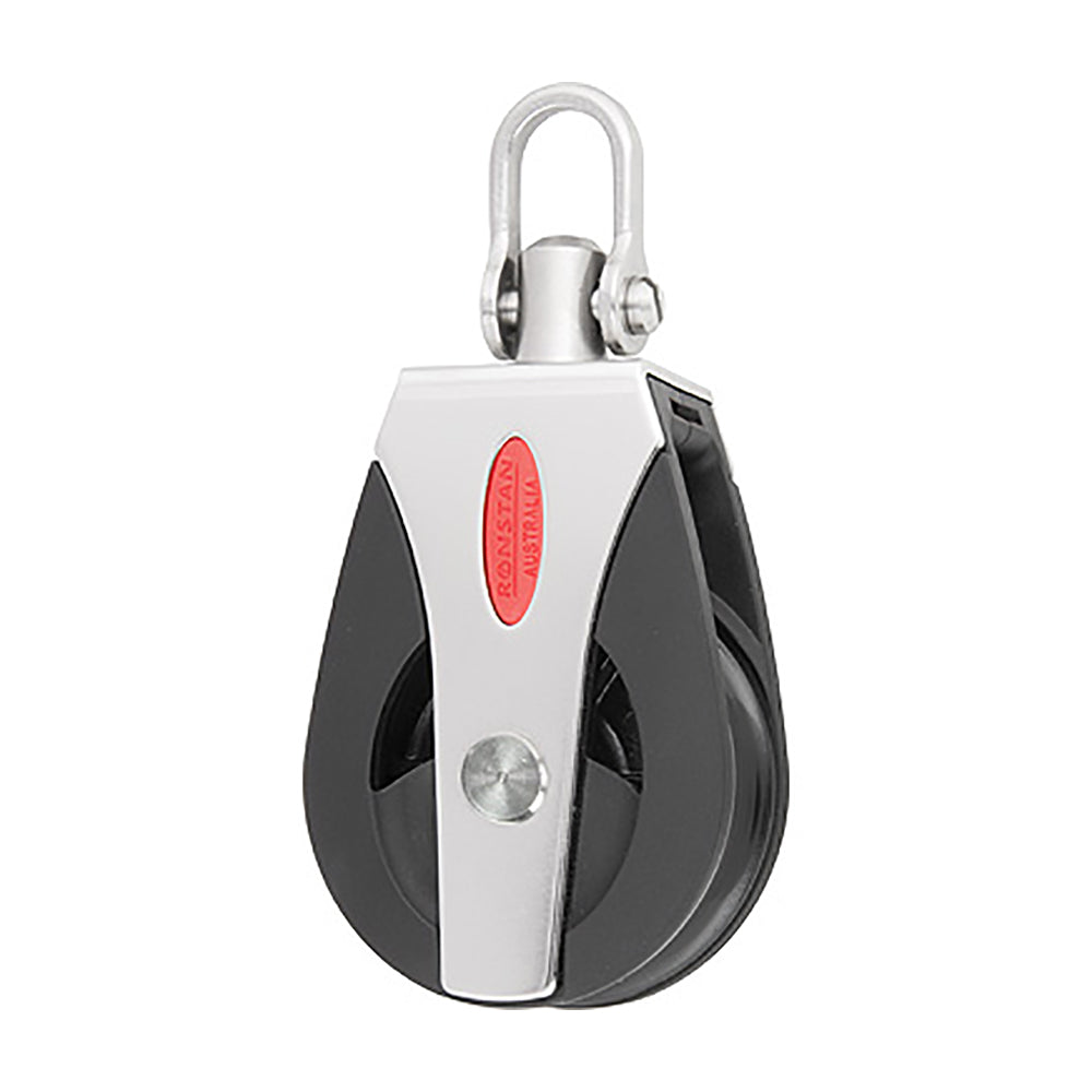 Ronstan Series 60 All Purpose Single Block Swivel Shackle Head - Non-Locking — marine blocks