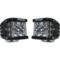 RIGID Industries D-SS Series PRO Flood LED Surface Mount - Pair - Black — marine flood/spreader lights