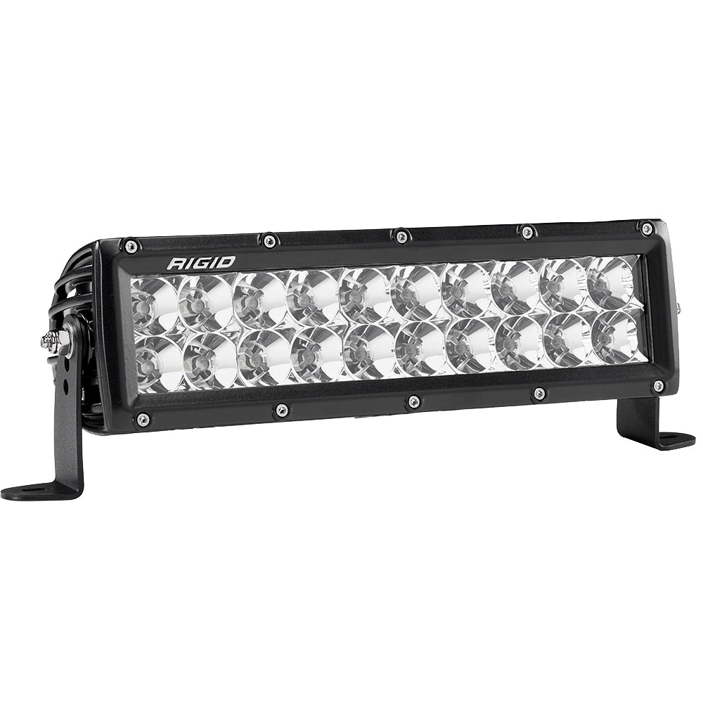 RIGID Industries E-Series PRO 10" Flood LED - Black — marine light bars