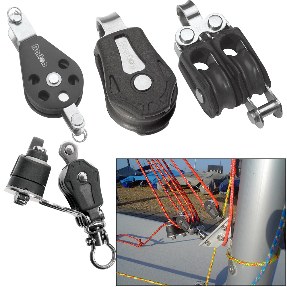 Barton Marine Laser Replica 15:1 Boom Vang Assembly — marine blocks