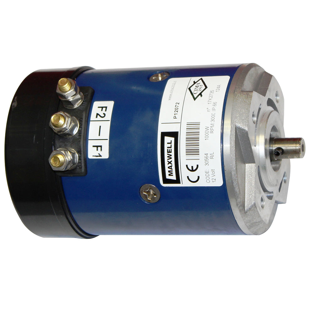 Maxwell Motor Cima - 1200W - 24V - 4-Hole Flange — marine windlass accessories