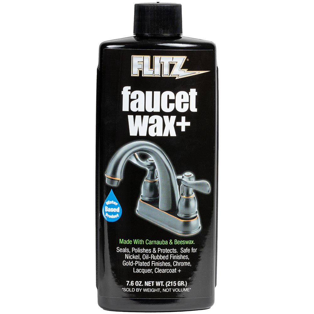 Flitz Faucet Waxx Plus - 7.6oz Bottle — marine cleaning