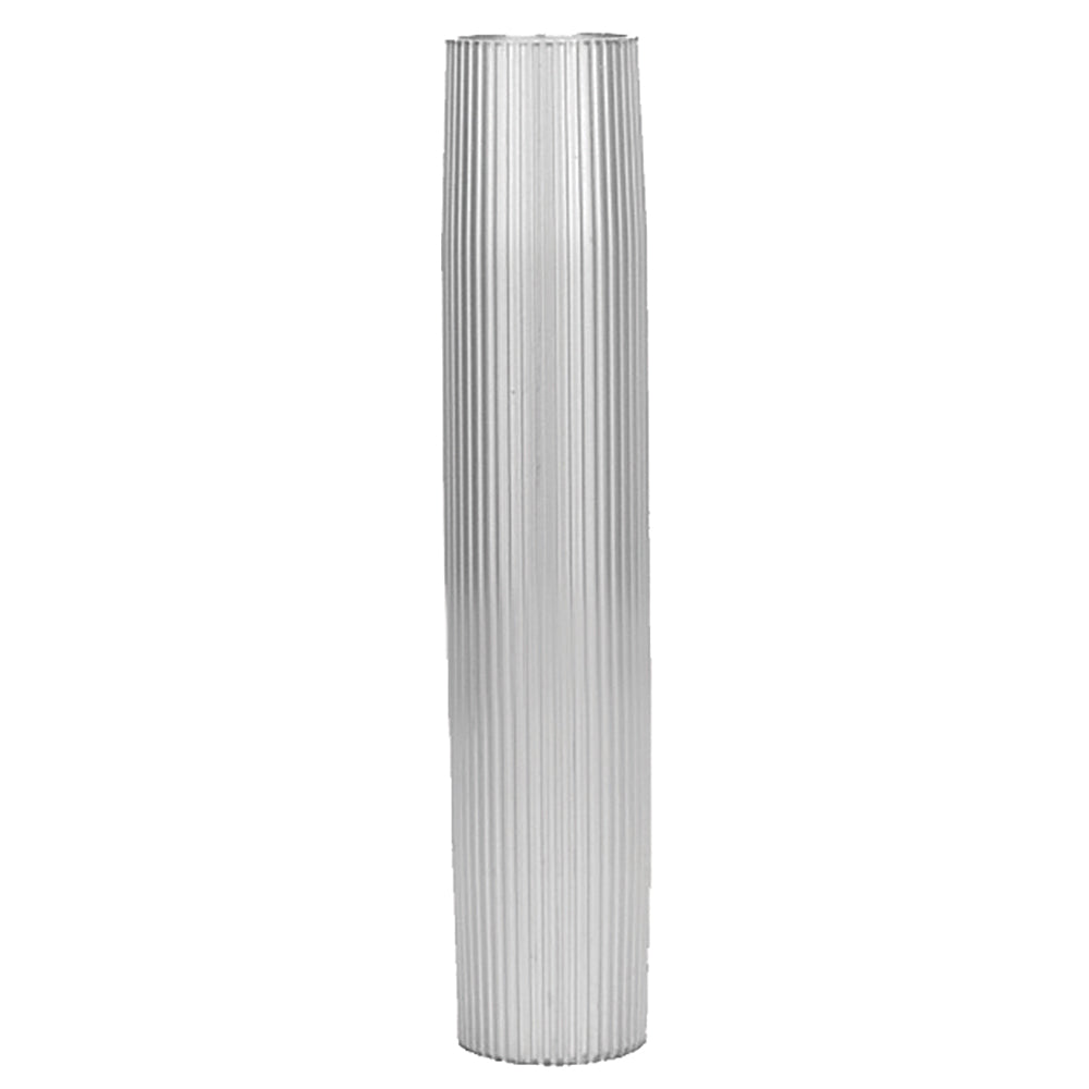 TACO Marine TACO Aluminum Ribbed Table Pedestal - 2-3/8" O.D. - 26" Length — marine pedestals