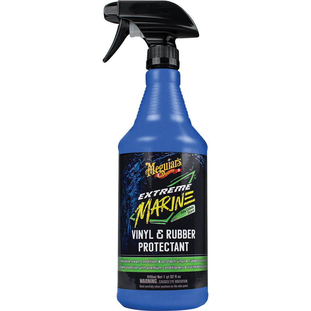 Meguiar's Extreme Marine - Vinyl & Rubber Protectant — marine cleaning