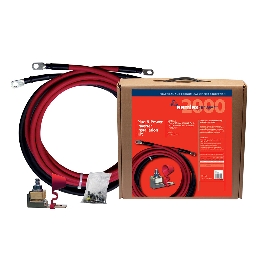 Samlex America Samlex 200A Inverter Installation Kit f/2000W Inverter — marine accessories
